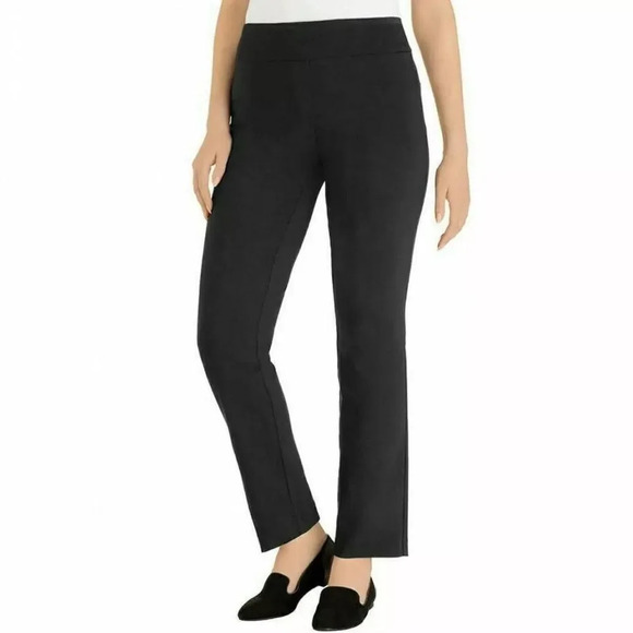 Hilary Radley Women's Pull On Pants with Tummy Control Small - Picture 3 of 10